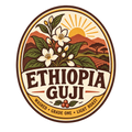 Ethiopia Guji Suke Quto light roast coffee label by Common Friends Coffee